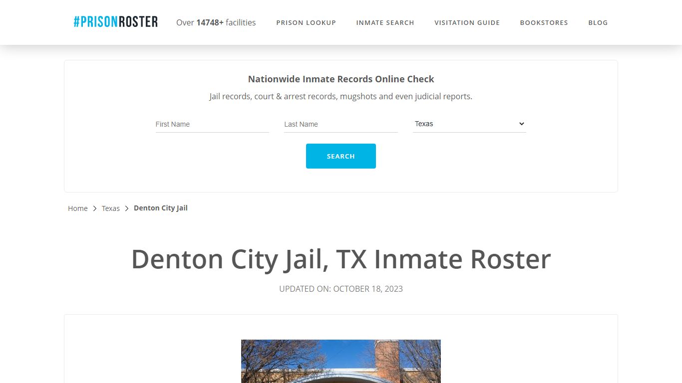 Denton City Jail, TX Inmate Roster - Prisonroster